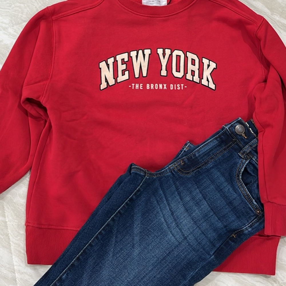 Boys Zara Sweater and Jeans size 10